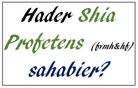 Hader shia profetens sahabaier