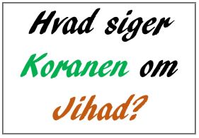 Jihad i koranen